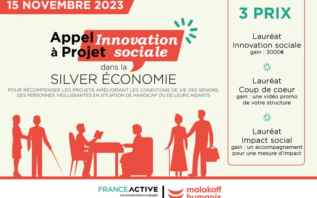 Clôture de l’appel à projets Innovation sociale dans la Silver économie