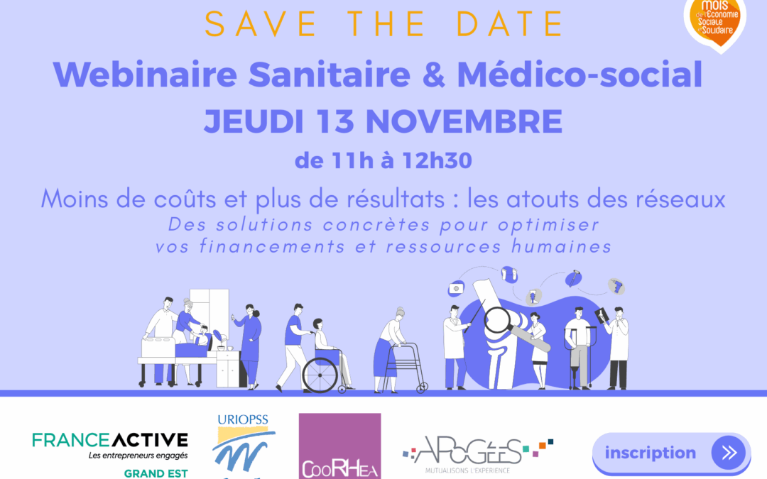 Webinaire ESS : réduire les coûts et optimiser les ressources dans le médico-social